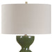 Uttermost Lighting Uttermost Curhan Green Glaze Table Lamp