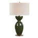 Uttermost Lighting Uttermost Curhan Green Glaze Table Lamp