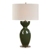 Uttermost Lighting Uttermost Curhan Green Glaze Table Lamp
