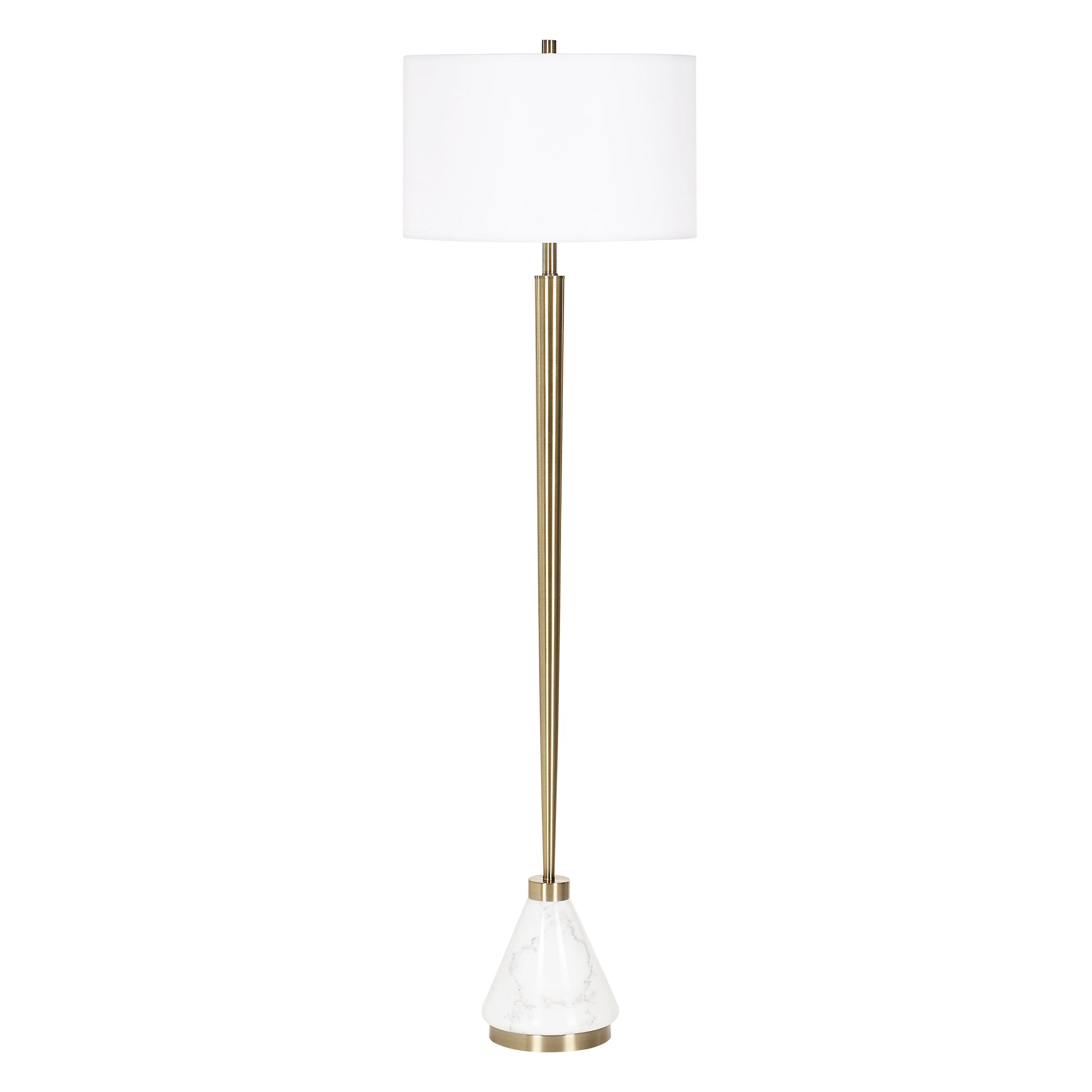 Uttermost Lighting Uttermost Curran Tapered Metal Floor Lamp