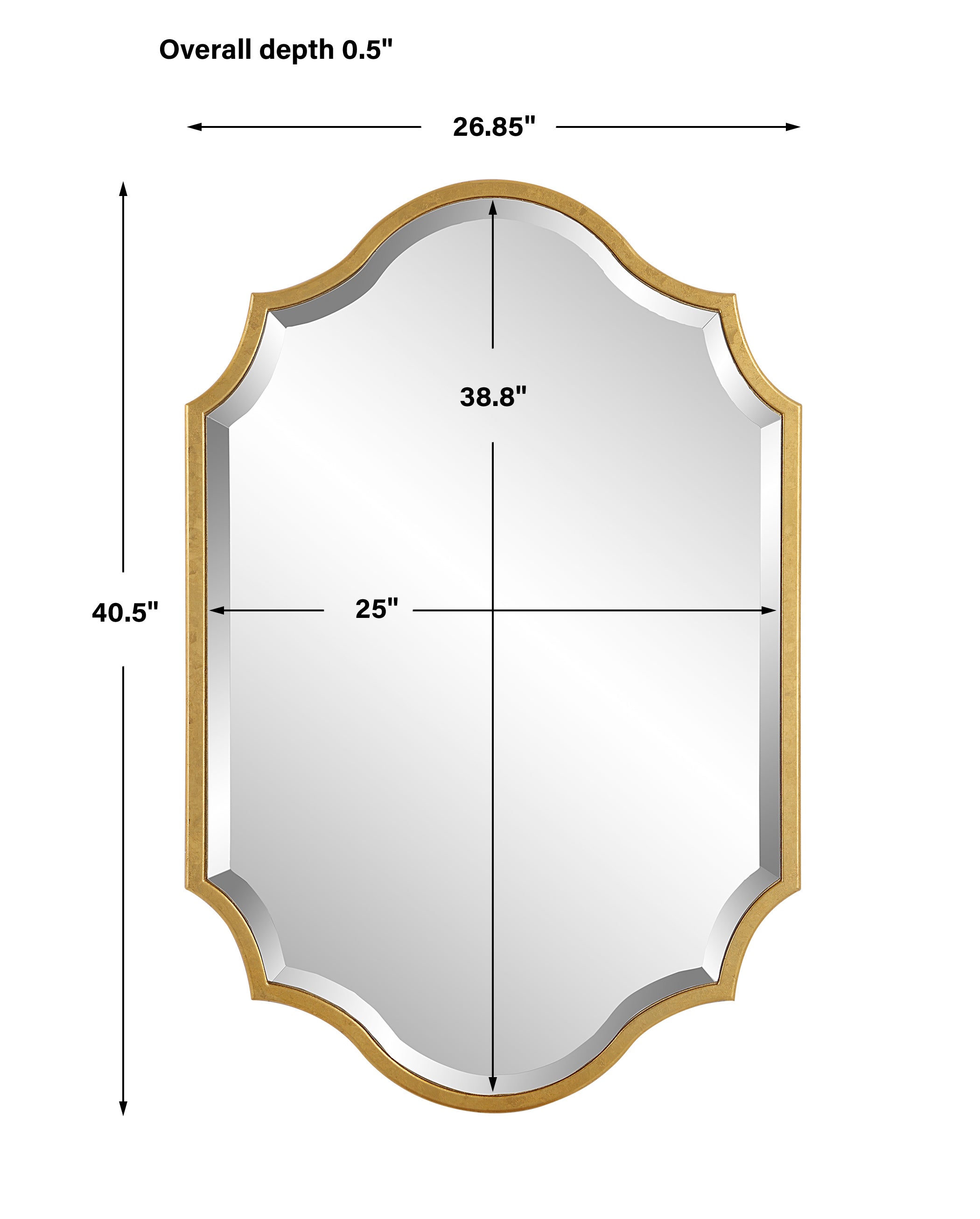 Uttermost Home Decor Uttermost Curves Mirror