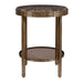 Uttermost Furniture Uttermost Cusano Round Dark Marble Accent Table