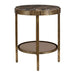 Uttermost Furniture Uttermost Cusano Round Dark Marble Accent Table