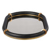 Uttermost Home Decor Uttermost Cyprus Black Oval Tray