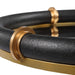 Uttermost Home Decor Uttermost Cyprus Black Oval Tray