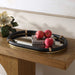 Uttermost Home Decor Uttermost Cyprus Black Oval Tray