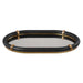 Uttermost Home Decor Uttermost Cyprus Black Oval Tray