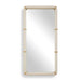 Uttermost Uttermost Cyprus White Leather Mirror