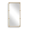 Uttermost Uttermost Cyprus White Leather Mirror