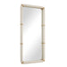 Uttermost Uttermost Cyprus White Leather Mirror