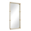 Uttermost Uttermost Cyprus White Leather Mirror