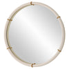 Uttermost Home Motor Freight - To be Quoted Uttermost Cyprus White Round Mirror