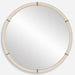 Uttermost Home Motor Freight - To be Quoted Uttermost Cyprus White Round Mirror