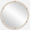 Uttermost Home Motor Freight - To be Quoted Uttermost Cyprus White Round Mirror