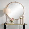 Uttermost Home Motor Freight - To be Quoted Uttermost Cyprus White Round Mirror