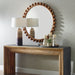Uttermost Home Decor Motor Freight - Est Rate Quoted Uttermost Cyra Wood Beaded Round Mirror