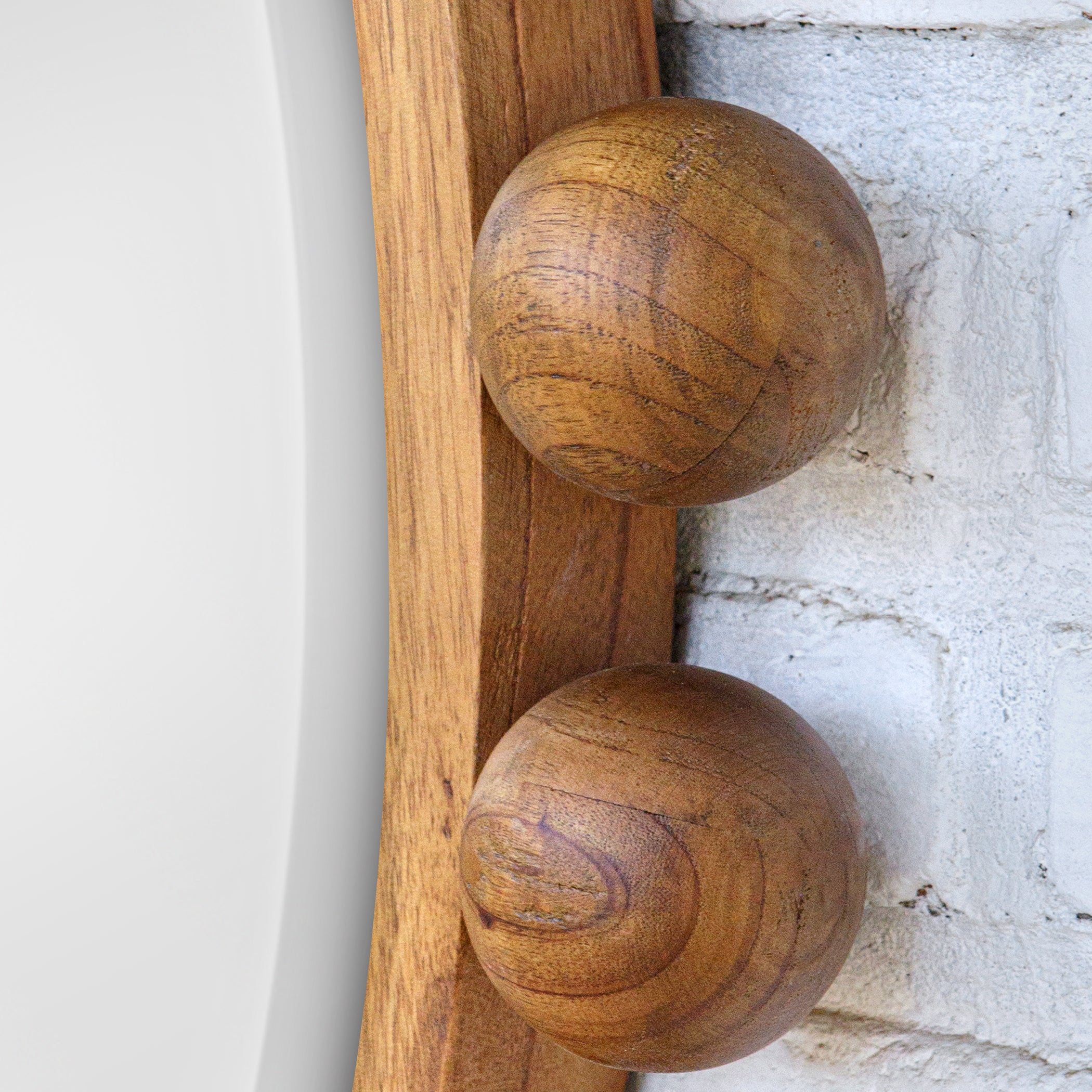 Uttermost Home Decor Motor Freight - Est Rate Quoted Uttermost Cyra Wood Beaded Round Mirror