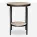 Uttermost Furniture Uttermost Dauntless Travertine Side Table