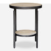 Uttermost Furniture Uttermost Dauntless Travertine Side Table