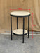 Uttermost Furniture Uttermost Dauntless Travertine Side Table