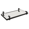 Uttermost Home Uttermost Deki Black Mirrored Tray