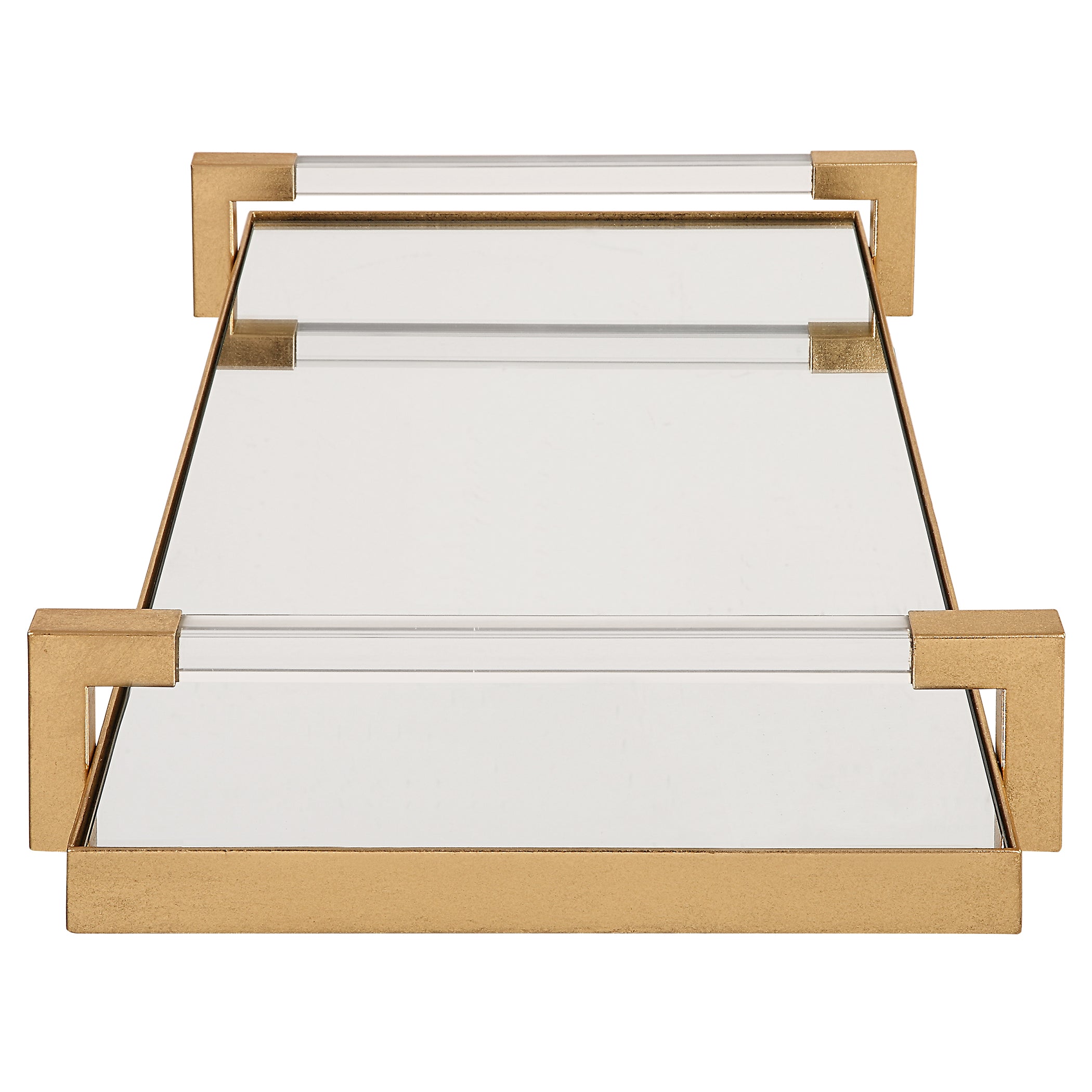 Uttermost Home Uttermost Deki Gold Mirrored Tray