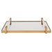 Uttermost Home Uttermost Deki Gold Mirrored Tray