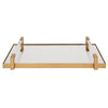 Uttermost Home Uttermost Deki Gold Mirrored Tray