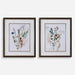 Uttermost Home Decor Uttermost Delicate Flowers Framed Prints, S/2