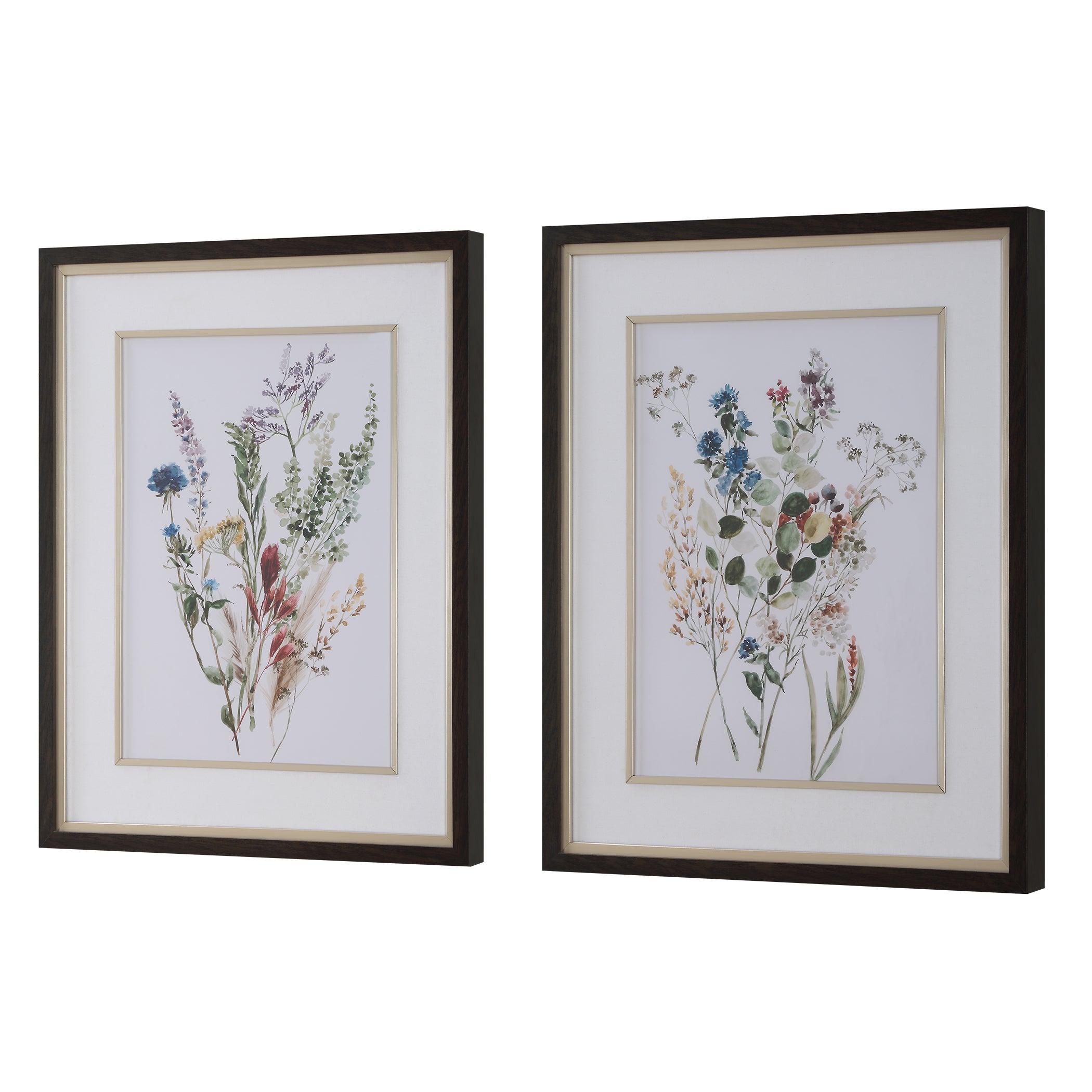 Uttermost Home Decor Uttermost Delicate Flowers Framed Prints, S/2