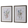 Uttermost Home Decor Uttermost Delicate Flowers Framed Prints, S/2