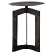 Uttermost Furniture Uttermost Deltoid Gunmetal Accent Table