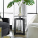 Uttermost Furniture Uttermost Deltoid Gunmetal Accent Table