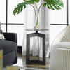 Uttermost Furniture Uttermost Deltoid Gunmetal Accent Table