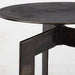 Uttermost Furniture Uttermost Deltoid Gunmetal Accent Table