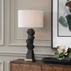 Uttermost Lighting Uttermost Demelo Stacked Wood Table Lamp