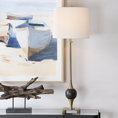 Uttermost Lighting Uttermost Dempsey Marble Buffet Lamp