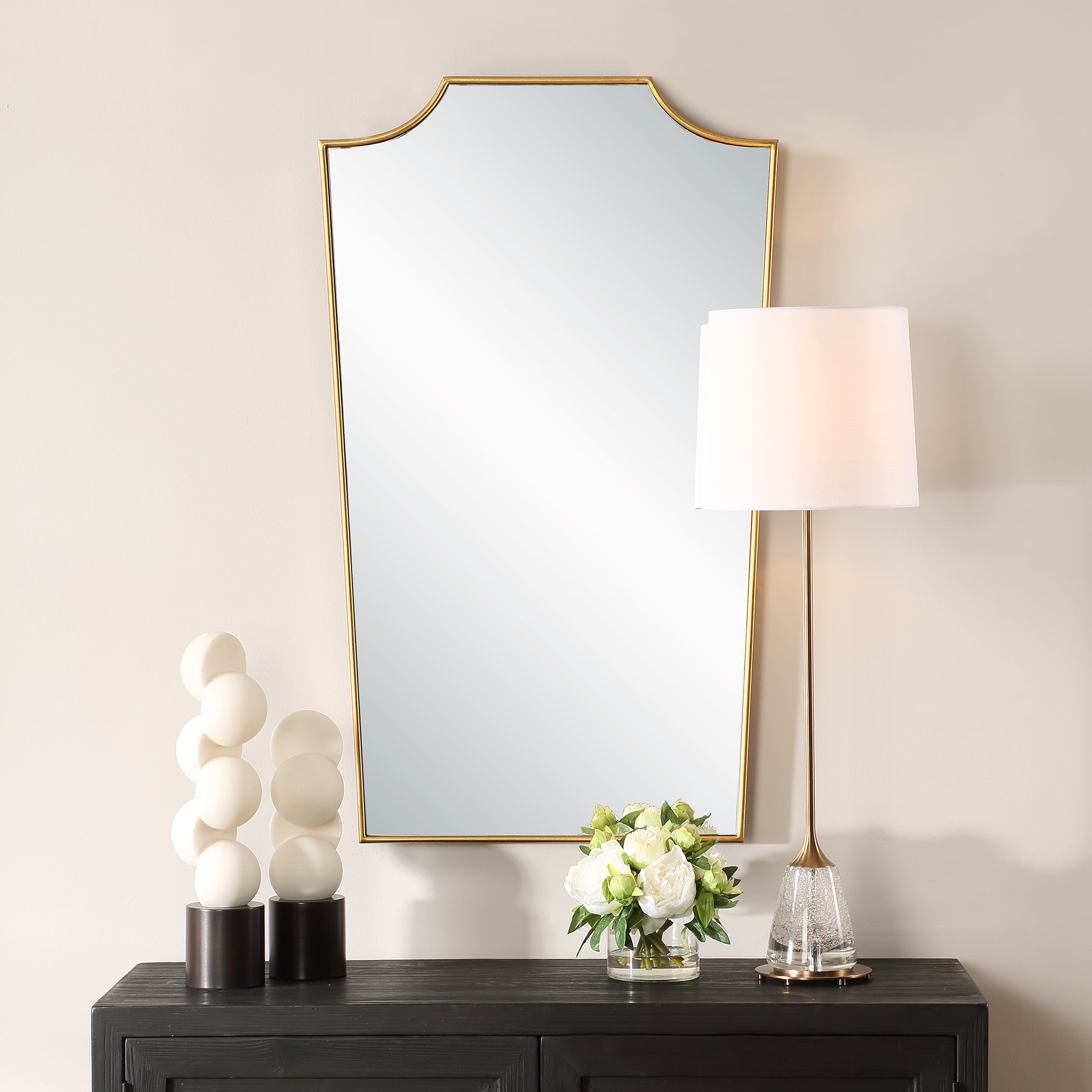 Uttermost Home Decor Uttermost Demure Antique Gold Mirror