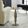 Uttermost Furniture Uttermost Descend Gold Accent Table