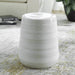 Uttermost Home Uttermost Desert Plains White Glaze Garden Stool