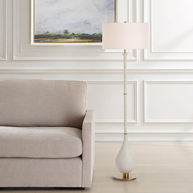 Uttermost Lighting Uttermost Dewdrop Ivory Floor Lamp
