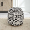 Uttermost Furniture Uttermost Dialogue Poof Ottoman