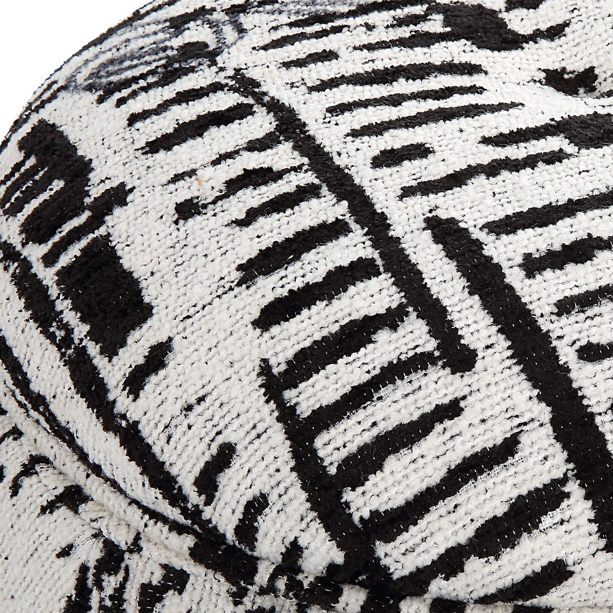 Uttermost Furniture Uttermost Dialogue Poof Ottoman