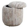 Uttermost Home Decor Uttermost Dialogue Tan Ottoman