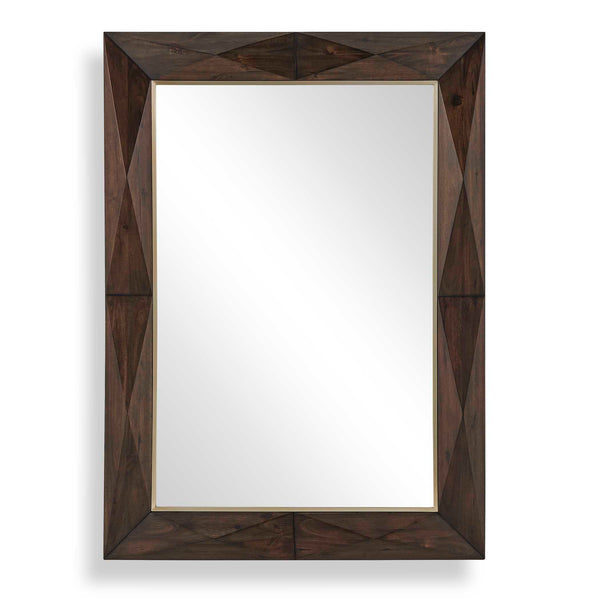 Uttermost Uttermost Diamond In The Rough Wood Mirror