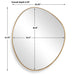 Uttermost Home Decor Uttermost Distort Antique Brass Mirror