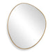 Uttermost Home Decor Uttermost Distort Antique Brass Mirror
