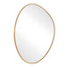 Uttermost Home Decor Uttermost Distort Antique Brass Mirror