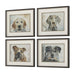 Uttermost Uttermost Dog Days Framed Prints Set/4