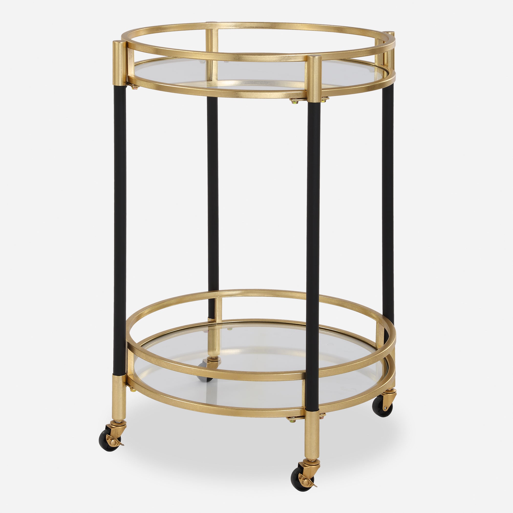 Uttermost Furniture Uttermost Dolly Round Bar Cart
